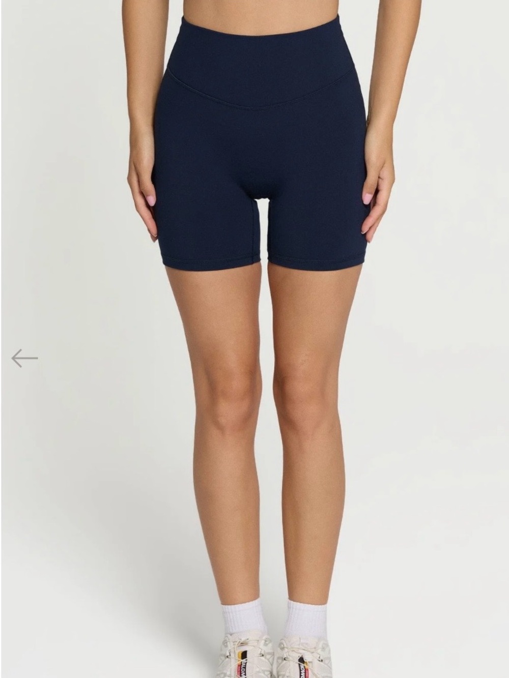 FORM Navy Core Shorts 5”
